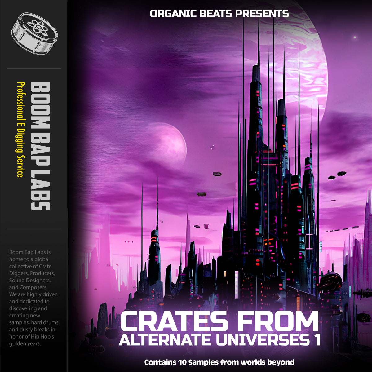 Crates From Alternate Universes 1 – Boom Bap Labs