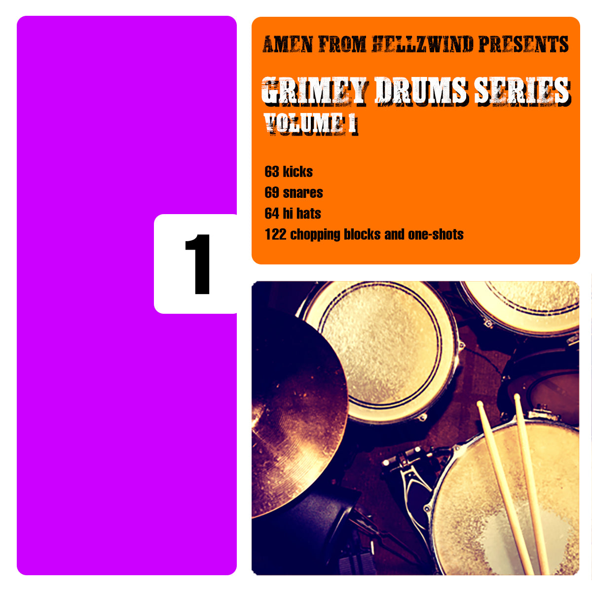 Grimey Drums Series Vol 1